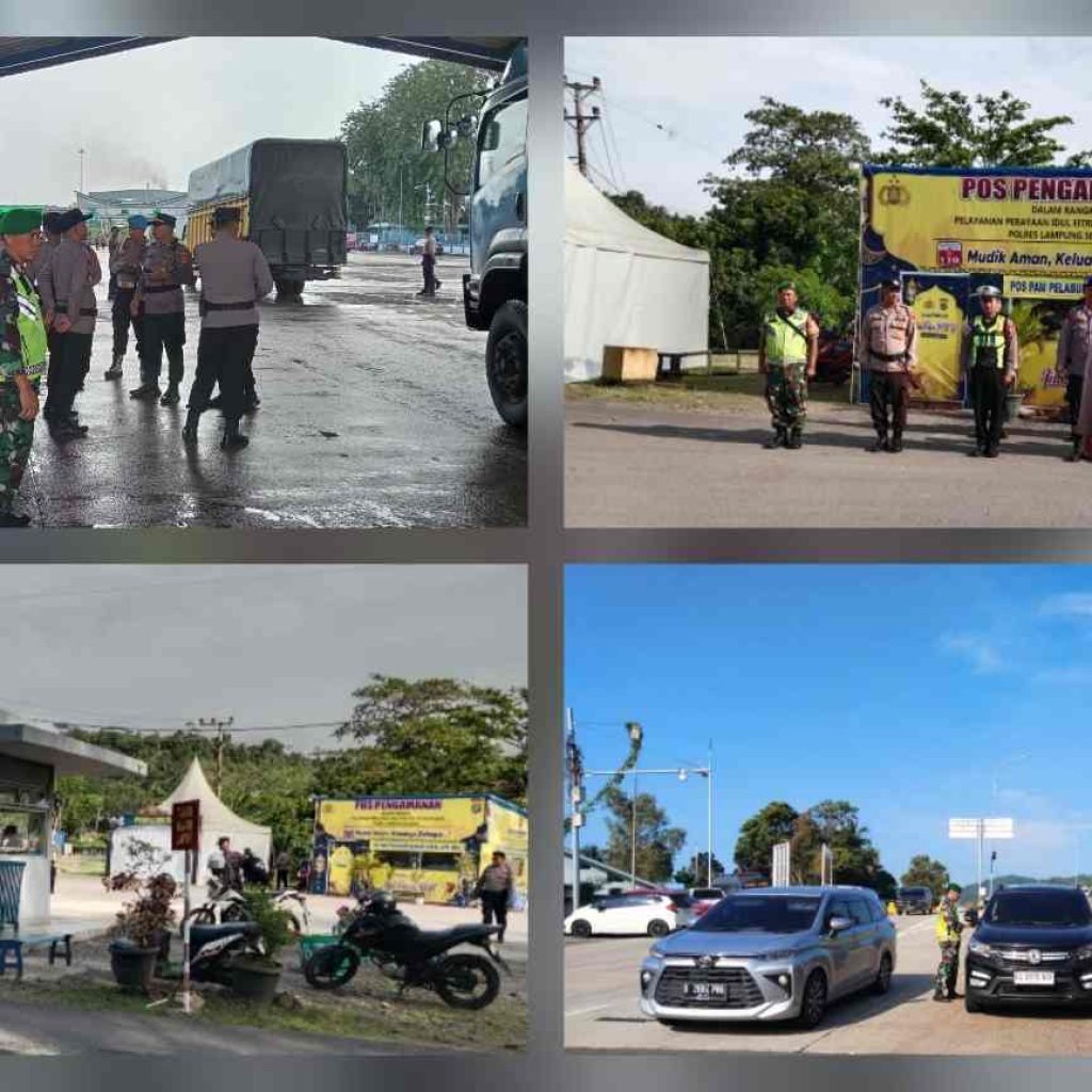 Koramil 421-03/Pnh Siapkan Rest Area Geratis Bagi Pemudik dan Siagakan Personil Babinsa di Pos PAM Pelabuhan Bakauheni 