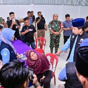 Respons Cepat Banjir Jati Agung, Bupati Egi Turun Malam Hari Cek Kondisi Warga