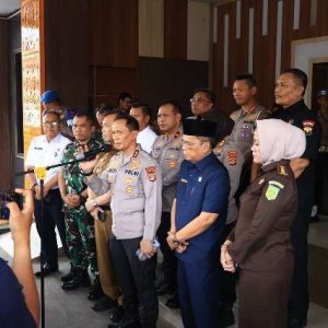 Perkuat Sinergi Nasional Pengamanan Idul Fitri 1447 H, Kapolda Lampung Pimpin Rakor Lintas Sektoral