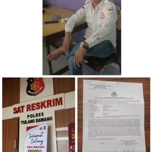 Tidak Terima Adik Kandung nya Dianiaya Ketua PWRI Tuba Tempuh Jalur Hukum