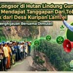 Longsor di Hutan Lindung Gunung Rajabasa Mendapat Reaksi Tokoh Adat Termasuk dari Desa Kuripan Lamsel