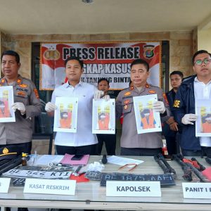 Komplotan Pencuri Kabel Listrik Ditangkap di Tanjung Bintang, Beraksi Antar Kabupaten