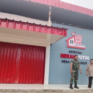 Tahap Pertama Sukses, Kembali Koramil 421-03/Pnh  Kejar Percepatan Pembangunan KDKMP Tahap Kedua