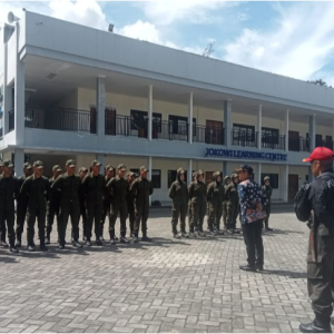 Babinsa Koramil 03/Pnh , bentuk karakter Bela Negara Siswa SMA Kebangsaan