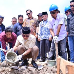 Wabup Syaiful Resmikan Pembangunan Menara Siger Residence I, Dorong Akses Hunian Layak