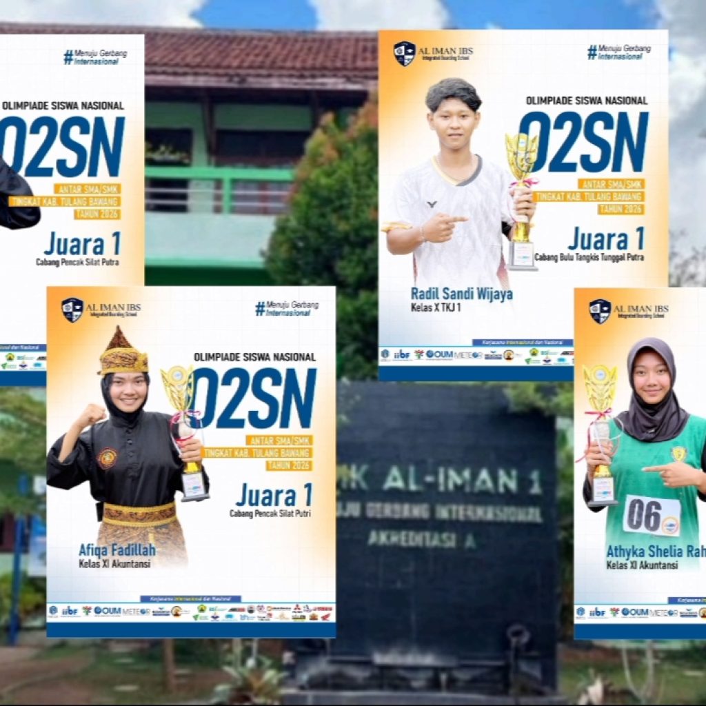 SMK Al Iman IBS Raih Prestasi Gemilang di Ajang O2SN Tingkat Kabupaten Tulang Bawang 2026