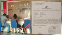 Collektor Pelaku Dugaan Kekerasan Verbal Terhadap Anak Dilaporkan ke Polres Lamsel