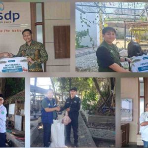 ASDP Bakauheni Perkuat Sinergi Stakeholder Lewat Penyaluran Hewan Qurban Idul Adha