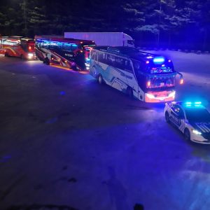 Pengawalan Ketat Massa Buruh Lampung ke Monas, Polisi Pastikan Lalu Lintas Tetap Tertib