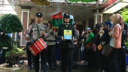 Polda Lampung Berduka: Kapolda Hadiri Upacara Pemakaman Bripka Anumerta Arya Supena yang Gugur Dalam Tugas‎