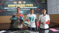 Polisi Ungkap Curas di Kalianda, Pelaku Ancam Korban dengan Golok di Dalam Kamar Kos