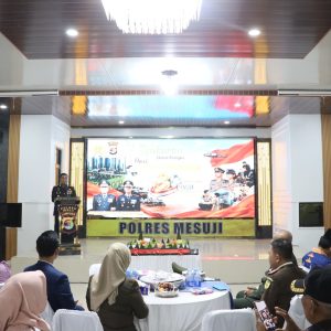 Peringati Hari Bhayangkara Ke 80 Tahun Polres Mesuji Gelar Acara Syukuran