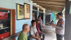 Sat Binmas Polres Mesuji Adakan Penyuluhan Kepada Warga Register 45 Pasca Dibunuhnya Satwa Di lindungi Tapir