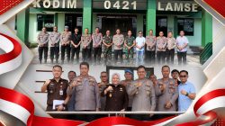 Kapolres Lampung Selatan Perkuat Soliditas Bersama TNI dan Kejaksaan, Tegaskan Sinergi Antar Penegak Hukum