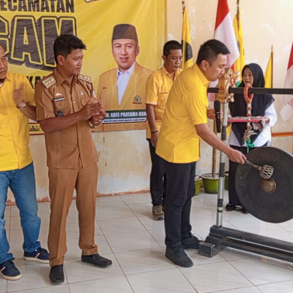 Aris Pratama Hanan Lantik Pimpinan Golkar Banjar Agung dan Banjar Margo, Tegaskan Penguatan Organisasi Menuju Pemilu 2029