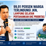 Akses Berobat Kian Terjamin, 99,91 Persen Warga Lampung Selatan Terlindungi JKN