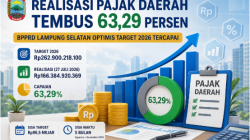 Realisasi Pajak Daerah Lampung Selatan Tembus 63,29 Persen, BPPRD Optimistis Target 2026 Tercapai