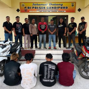 Tak Berkutik! Komplotan Curanmor Residivis Dibekuk Polisi, Delapan Aksi Curanmordi Candipuro Terungkap